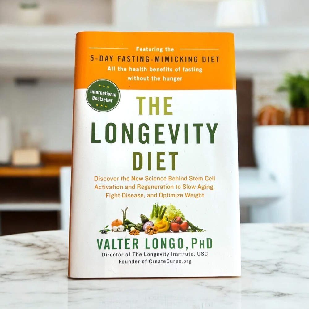 The Longevity Diet Hardcover Valter Longo Brand New
